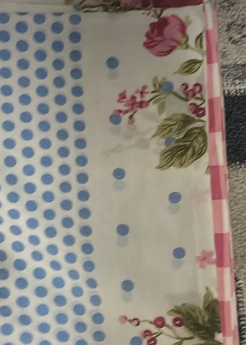 Beden pembe Renk Pembe Puantiyeli Çocuk Çarşafı