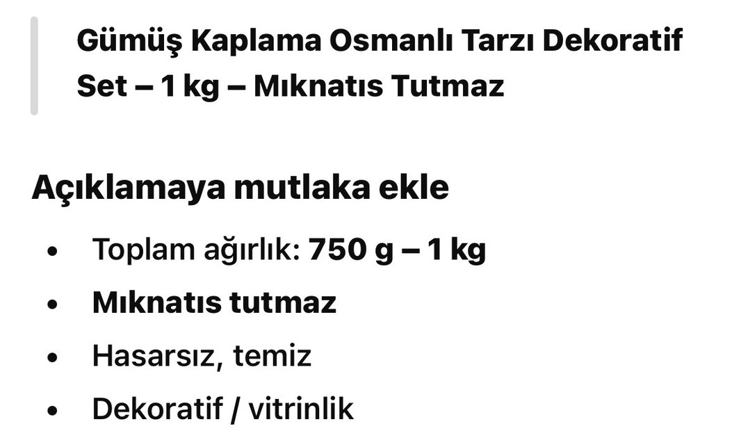 Etnik Desenli Gri ve Altın Renkli Sofra Takımı - Görsel 2
