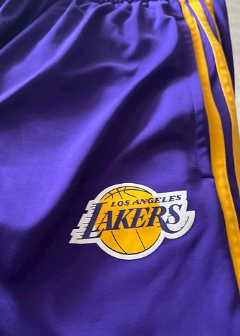 Adidas Los Angeles Lakers Mor Erkek Şort