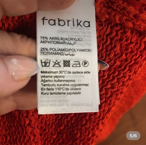 l Beden kırmızı Renk Fabrika hırka