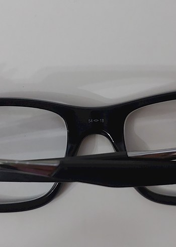 Şeffaf Siyah gözlük - Görsel 5