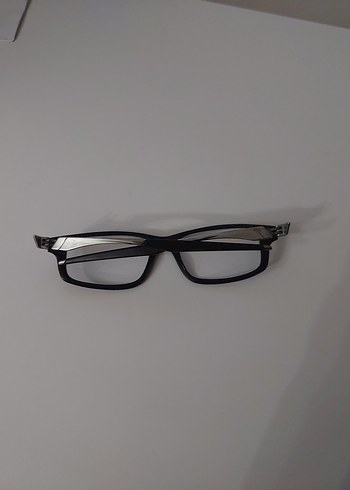 Şeffaf Siyah gözlük - Görsel 2