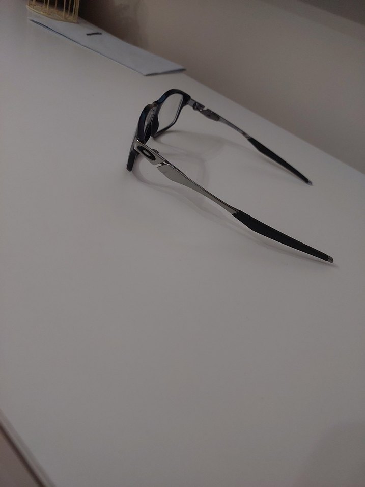 Şeffaf Siyah gözlük - Görsel 3