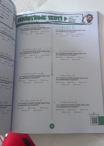 Yedi Adımda Temel Matematik Soru Bankası - Görsel 2