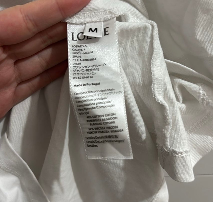 Loewe kadın m beden tişört - Görsel 3