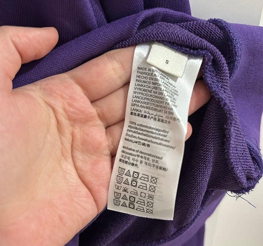 Calvin Klein Mor Kadın Sweatshirt Uzun Kollu Rahat Kesim - Görsel 4