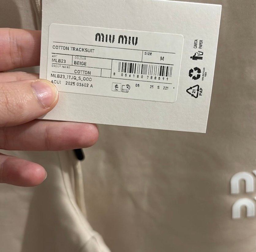 Miu miu eşofman altı - Görsel 4