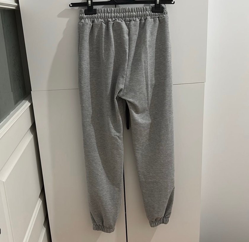 Gri Kadın Rahat Kesim Eşofman Altı - Görsel 3