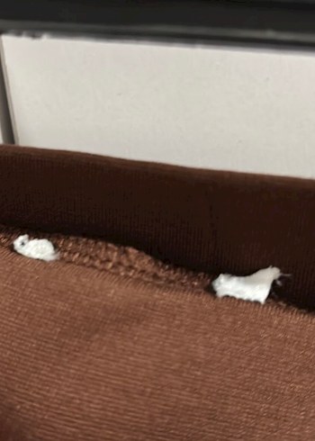 Kahverengi  Pilili Midi Etek - Görsel 3