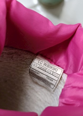LC Waikiki Kız Çocuk Pembe Bağcıklı Yağmur Çizmesi