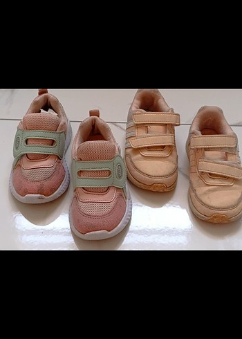 Kız Çocukları İçin Adidas ve Vicco Spor Ayakkabı