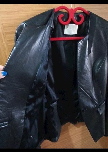 Jason Wu Jason Wu Siyah Deri Kadın Ceket