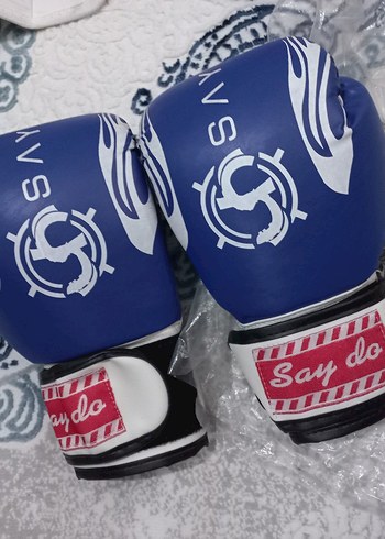 Mavi Saydo Velcro Boks Eldiveni 8 Oz
