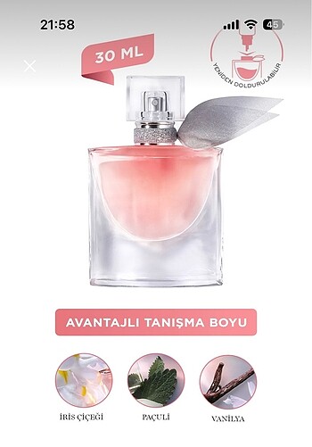 Lancome parfüm