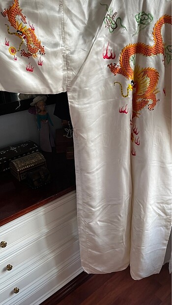 Suwen İpek kimono sabahlık