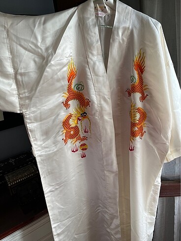 İpek kimono sabahlık