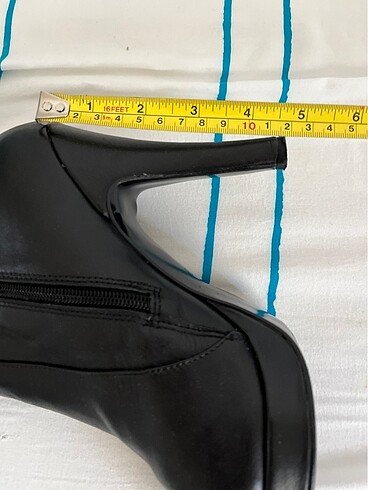 Hakiki deri topuklu şık Çizme - Görsel 10
