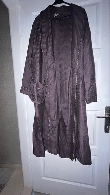 Uzun kollu büyük beden sabahlık - Görsel 13