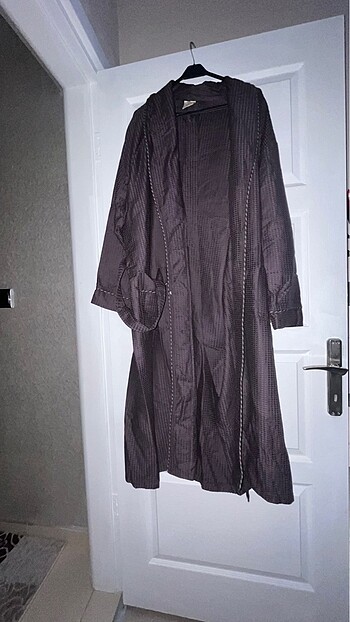 Uzun kollu büyük beden sabahlık - Görsel 16