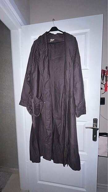 Uzun kollu büyük beden sabahlık - Görsel 18