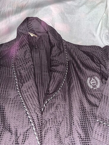 Uzun kollu büyük beden sabahlık - Görsel 7