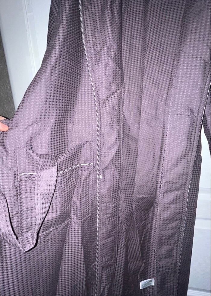 Uzun kollu büyük beden sabahlık - Görsel 2