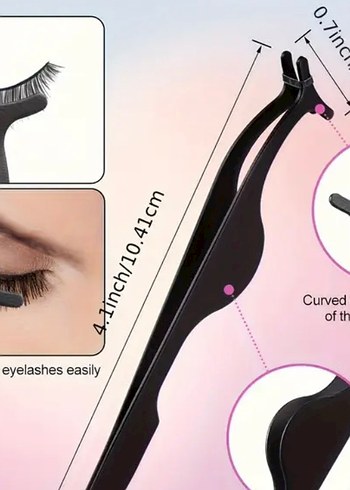 sahte kirpik Takma cımbız - Görsel 6