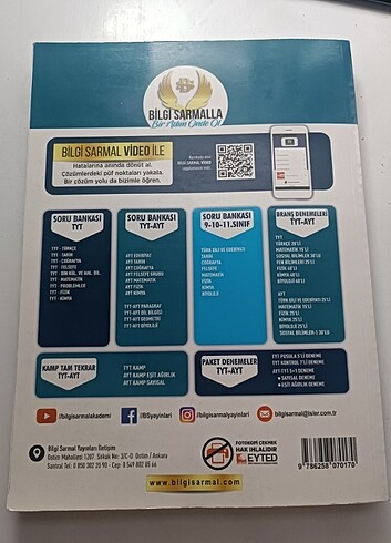 Bilgi sarmal tyt mat soru bankası 