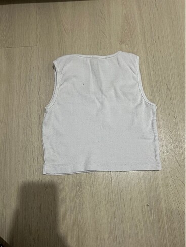 Diğer Beyaz Crop Atlet