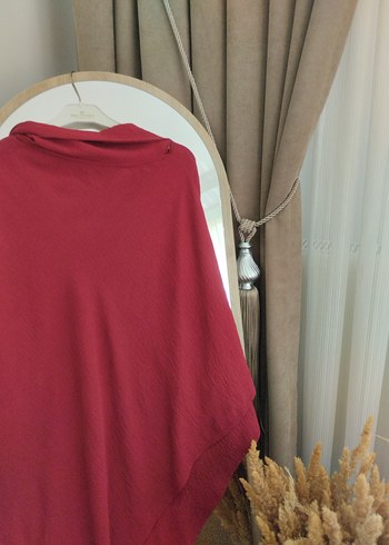 Bordo Kadın tesettür sufle