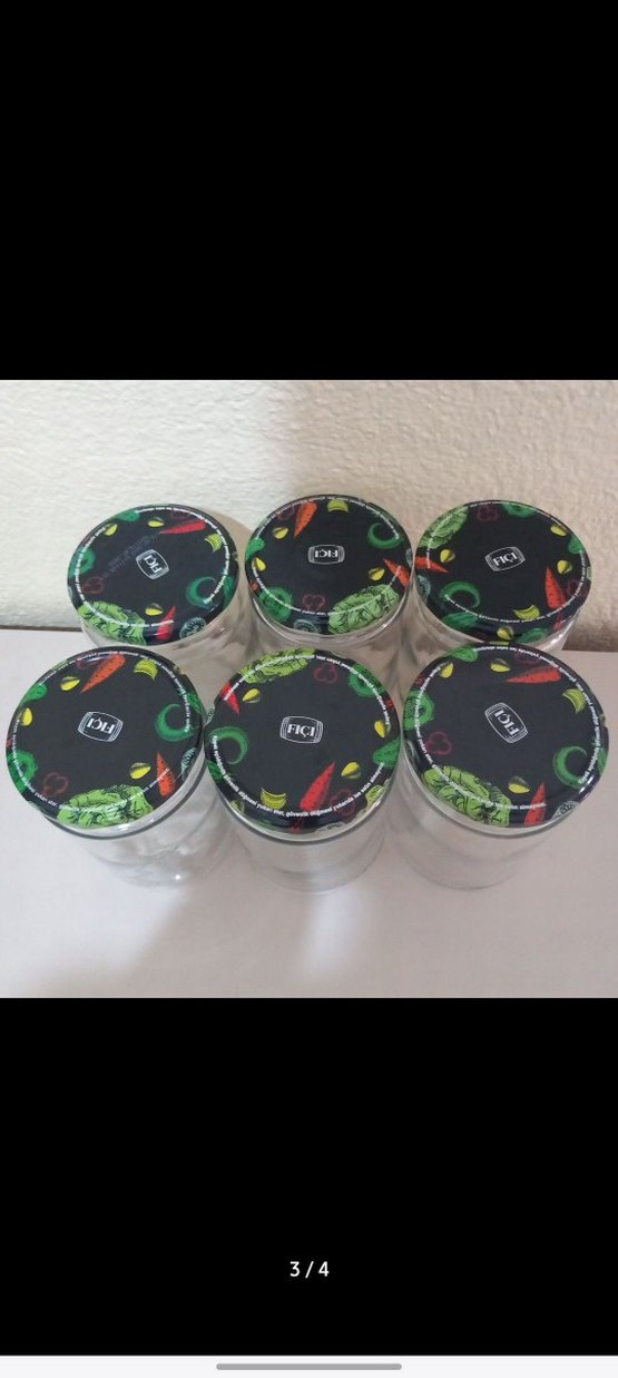 Kapaklı  Cam Kavanoz Seti - Görsel 3