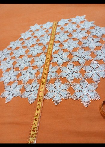 iğne oyası sehpa örtüsü - Görsel 3