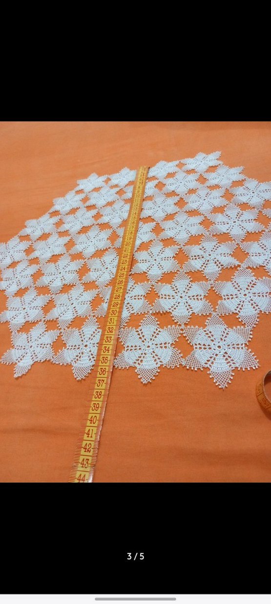 iğne oyası sehpa örtüsü - Görsel 3