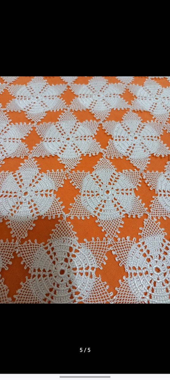 iğne oyası sehpa örtüsü - Görsel 5