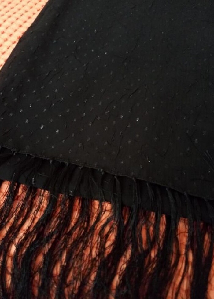 Pıtpıtlı şifon şal - Görsel 2