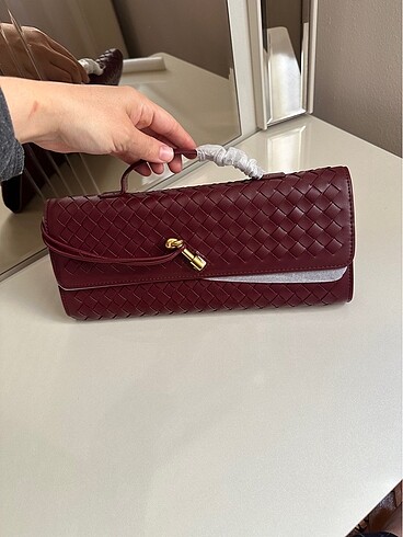  Beden bordo Renk Bottega venata