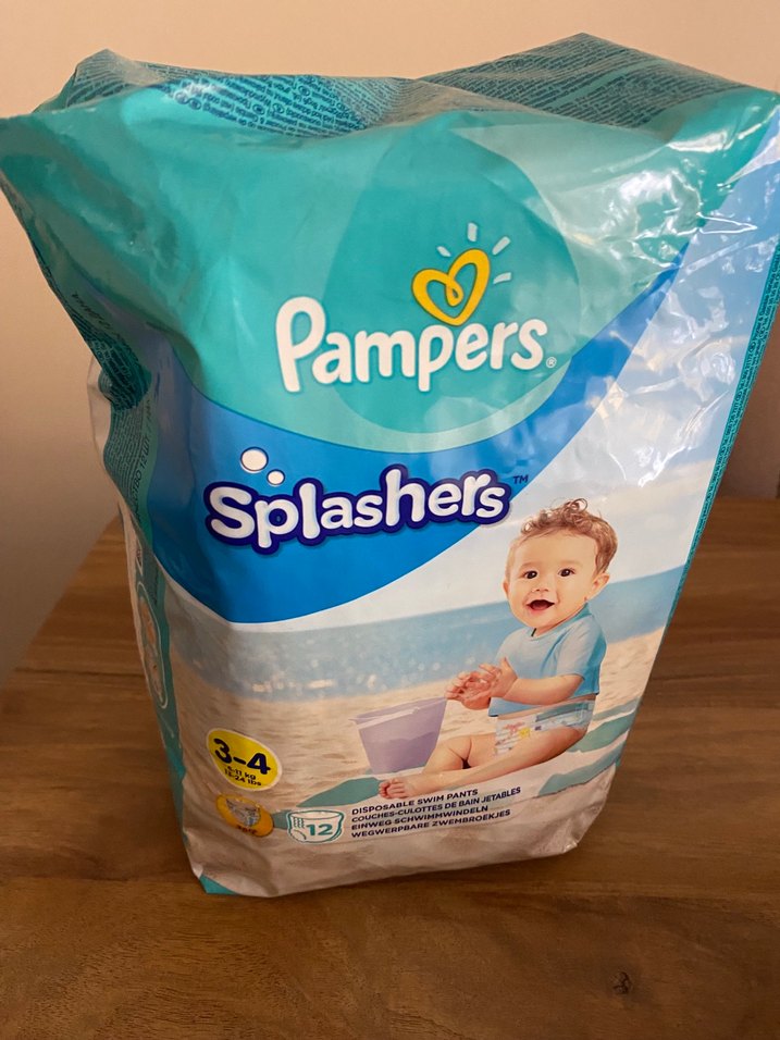 Pampers Splashers 3-4 Yaş Tek Kullanımlık Mayo - Görsel 4