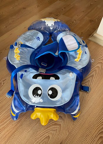 Çocuklar için Mavi Şişme Yüzme Simidi - Görsel 2