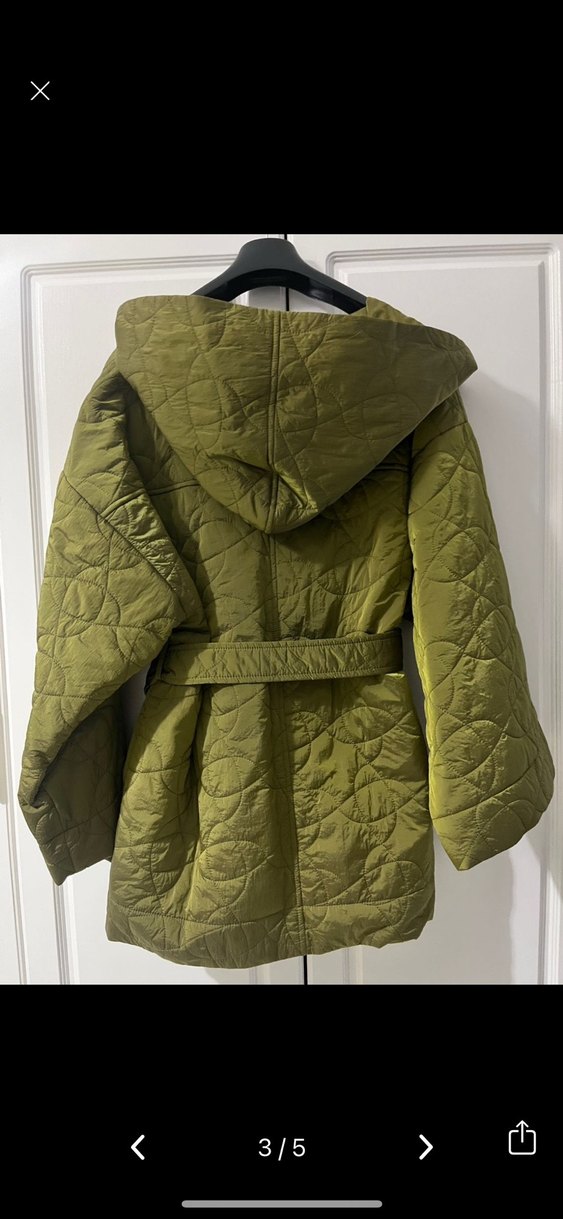 Beymen Haki Kadın Mont - Görsel 3