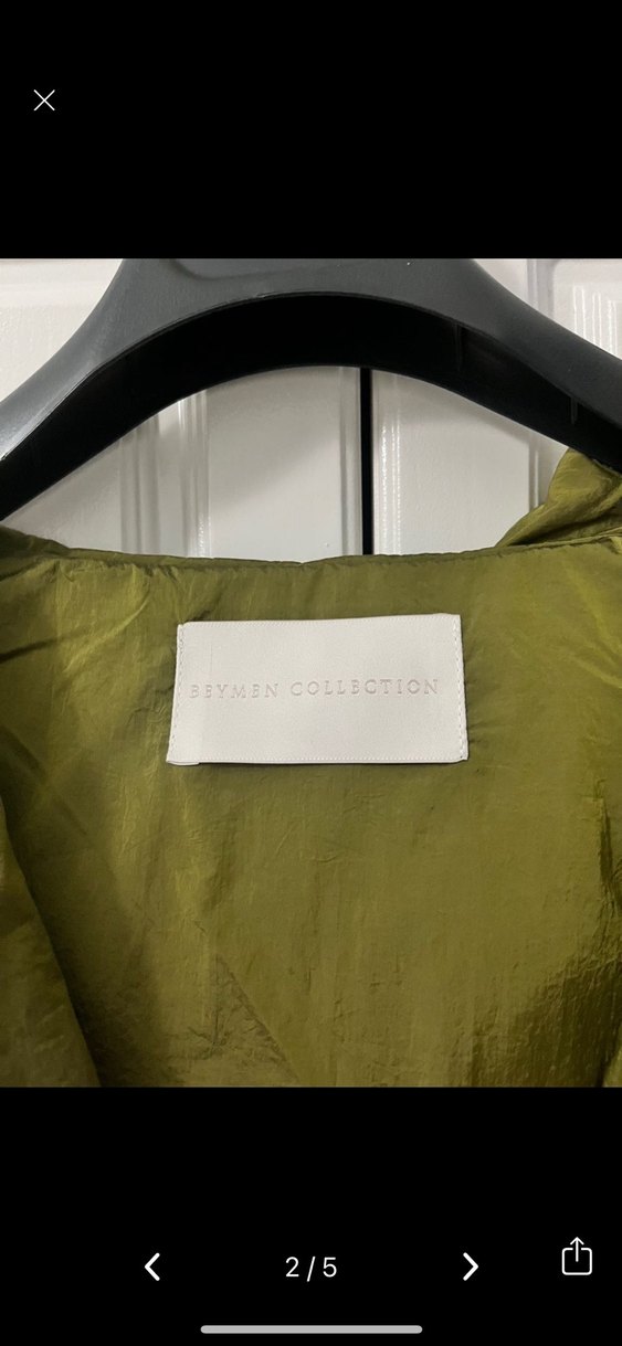 Beymen Haki Kadın Mont - Görsel 2