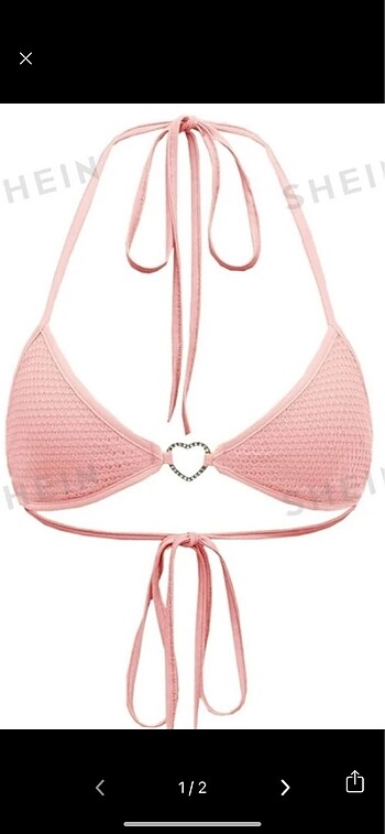 Sheinside shein bikini üstü