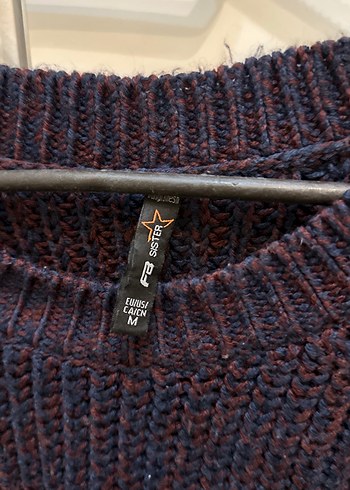 Mor Kadın Triko Kazak Uzun Kollu - Görsel 3