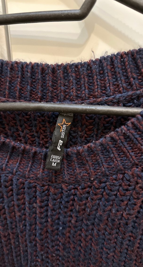 Mor Kadın Triko Kazak Uzun Kollu - Görsel 3