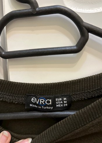 Kahverengi Baskılı Kadın Sweatshirt - Görsel 3