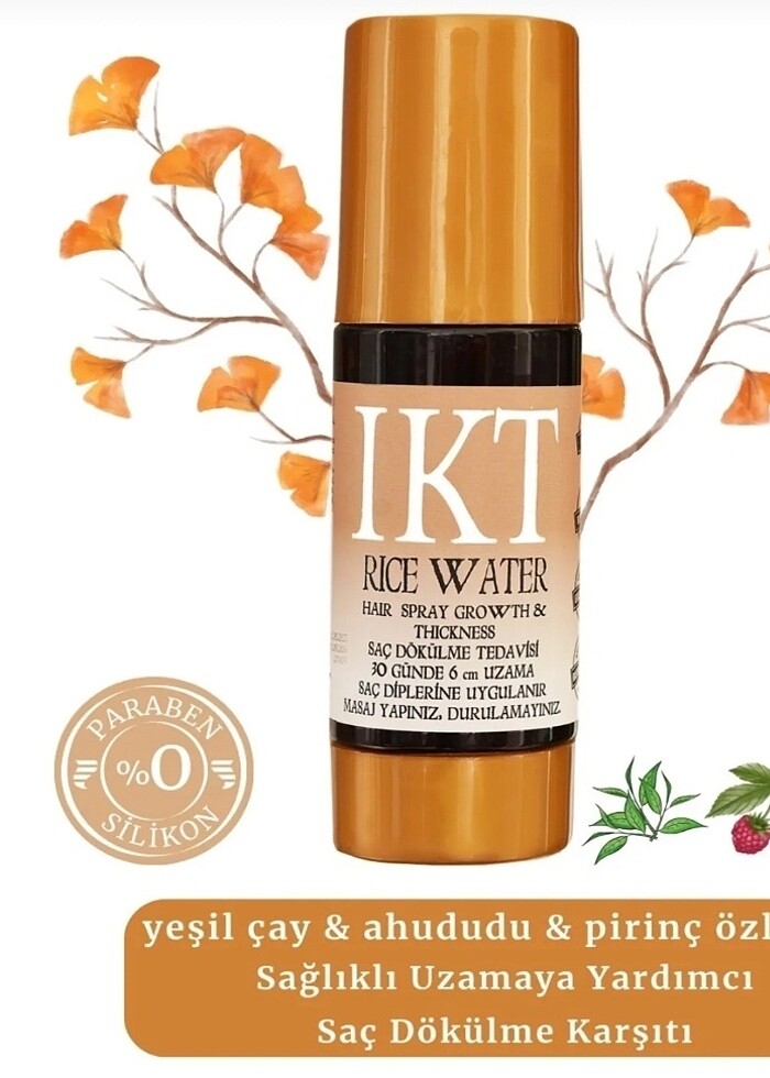 Pirinç suyu özlü hızlı saç uzatıcı - Görsel 2
