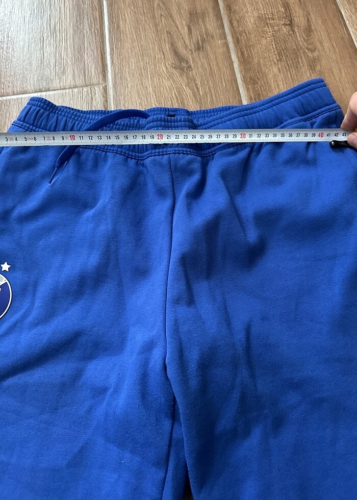 Adidas L beden mavi eşortman altı - Görsel 4