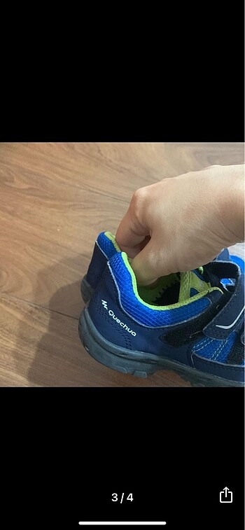 24 Beden Decathlon bebek ayakkabı