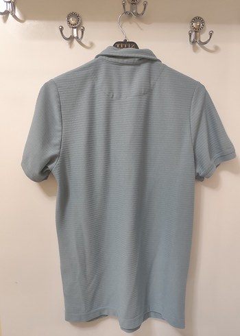 Açık Mavi Erkek Kısa Kollu Polo Tişört - Görsel 3