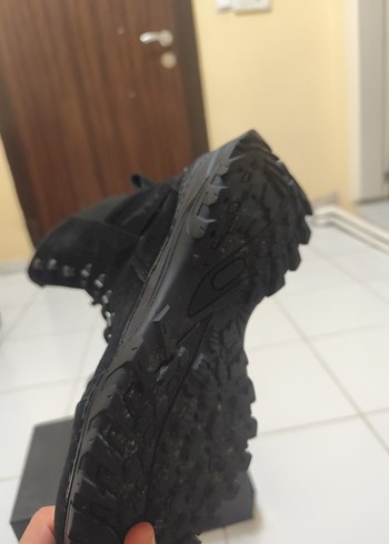 Siyah Süet Kamuflaj Desenli Erkek Bot - Görsel 6