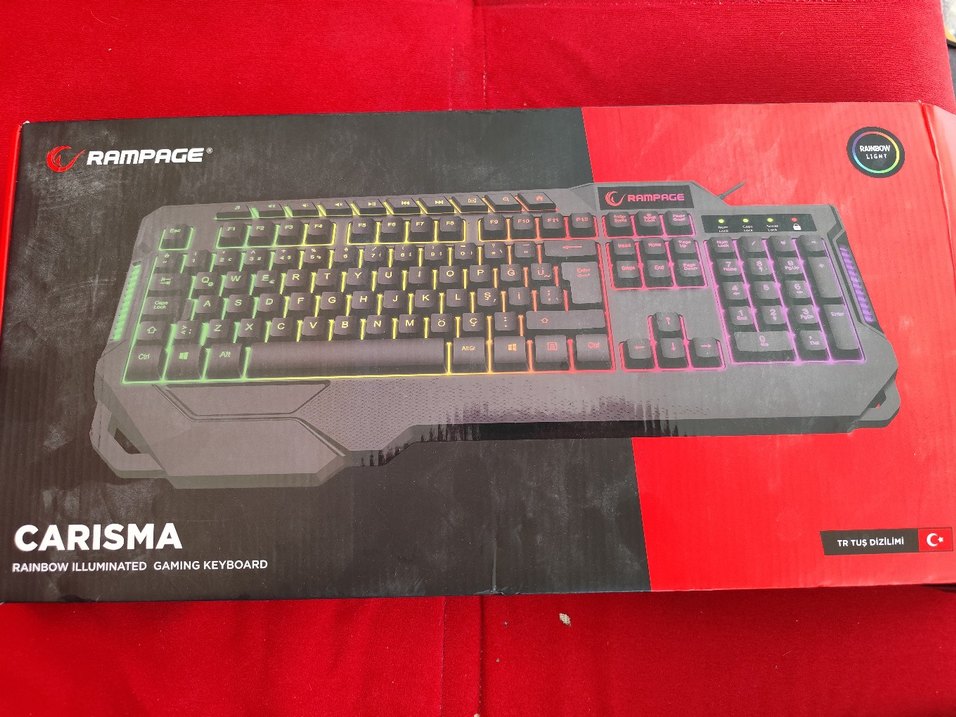 Rampage Renkli Işıklı Klavye - Görsel 3